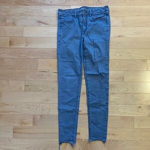 American Eagle Outfitters Women's Hi-Rise Blue Jeggings